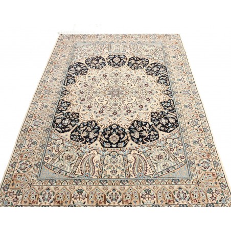 Tappeto Nain 6La Persia giallo marrone 130x205