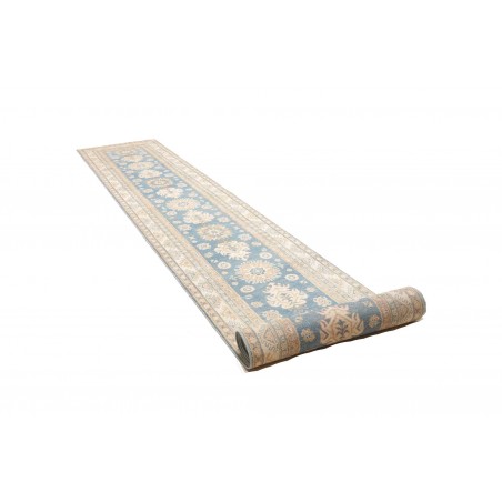 Tappeto Kazak Afghanistan bianco marrone 80x582