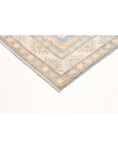 Tappeto Kazak Afghanistan bianco marrone 80x582