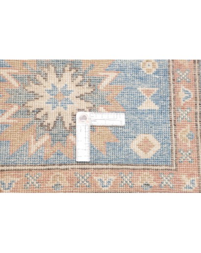 Tappeto Kazak Afghanistan bianco marrone 80x582