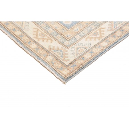 Tappeto Kazak Afghanistan bianco grigio 82x583