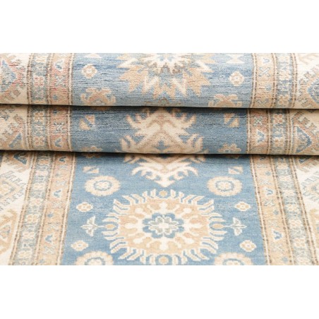 Tappeto Kazak Afghanistan bianco grigio 82x583