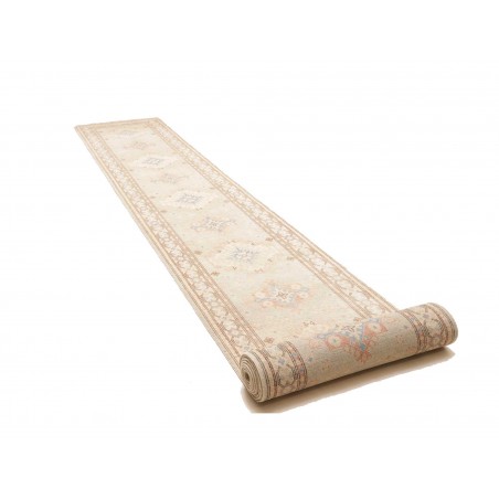 Tappeto Kazak Afghanistan bianco marrone 78x605