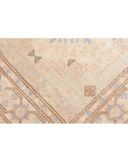 Tappeto Kazak Afghanistan bianco marrone 78x605