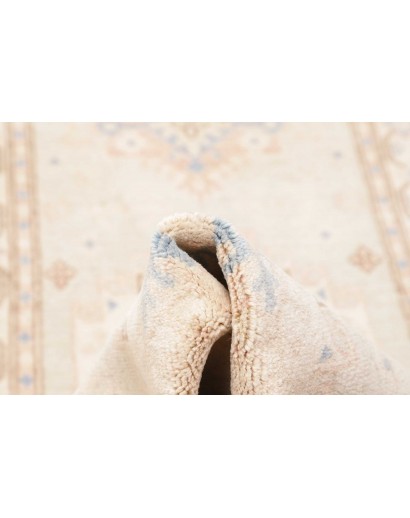 Tappeto Kazak Afghanistan bianco marrone 78x605