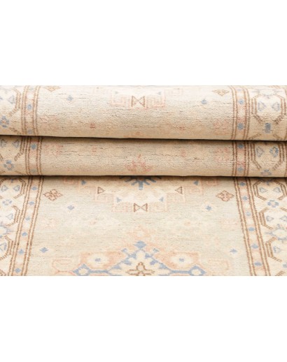 Tappeto Kazak Afghanistan bianco marrone 78x605