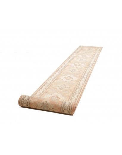 Tappeto Kazak Afghanistan giallo 79x604