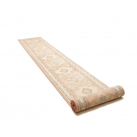 Tappeto Kazak Afghanistan giallo 79x604