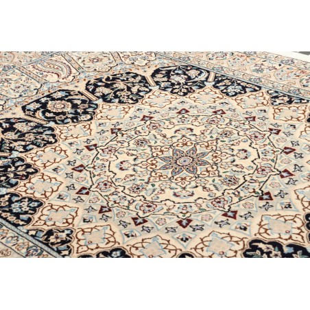 Tappeto Nain 6La Persia giallo marrone 130x205