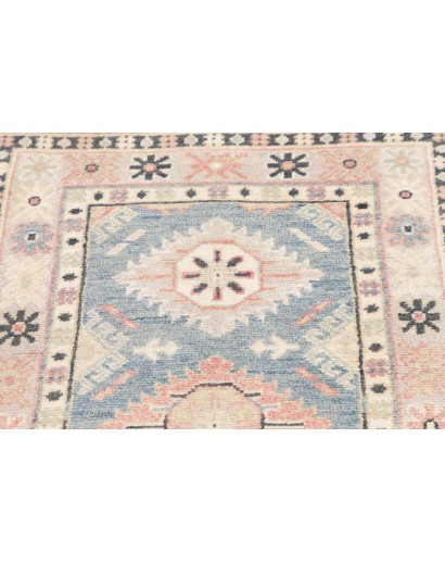 Tappeto Kazak Afghanistan bianco 65x362