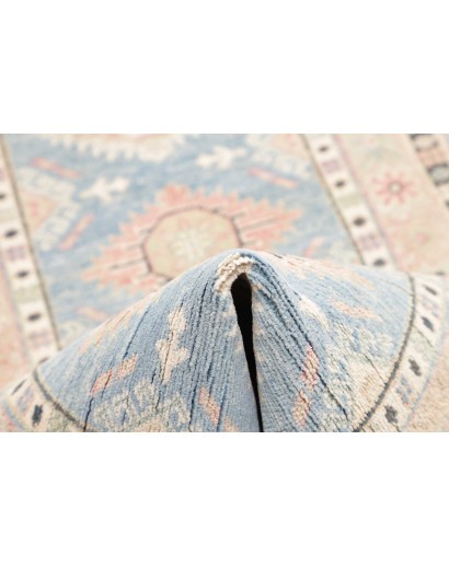 Tappeto Kazak Afghanistan bianco 65x362