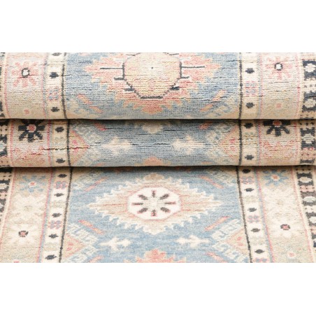 Tappeto Kazak Afghanistan bianco 65x362