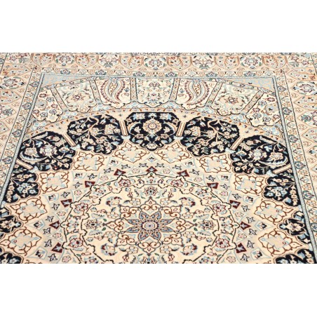 Tappeto Nain 6La Persia giallo marrone 130x205