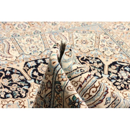 Tappeto Nain 6La Persia giallo marrone 130x205