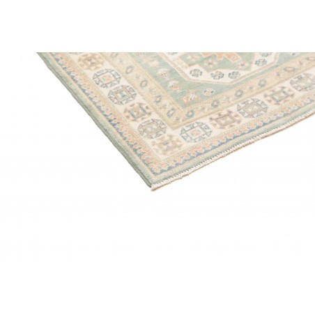 Tappeto Kazak Afghanistan bianco 83x354