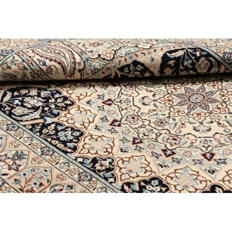 Tappeto Nain 6La Persia giallo marrone 130x205