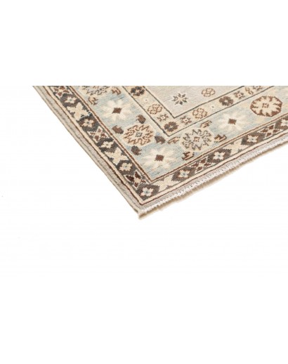 Tappeto Kazak Afghanistan bianco 84x392