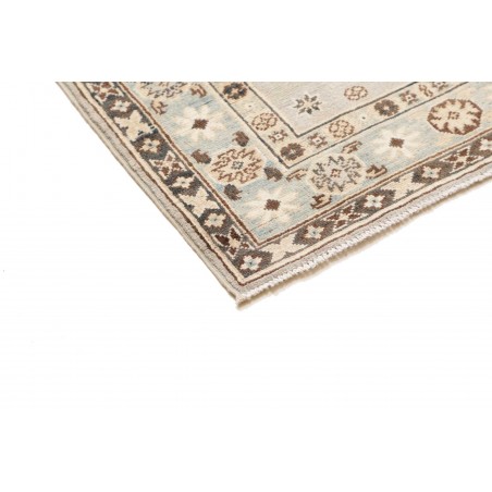 Tappeto Kazak Afghanistan bianco 84x392