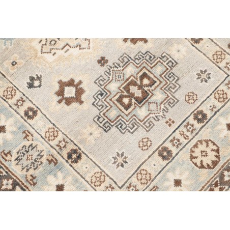 Tappeto Kazak Afghanistan bianco 84x392