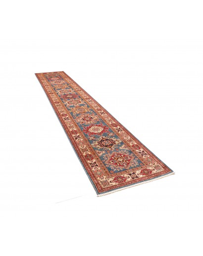 Tappeto Kazak Fine Pakistan marrone 79x407