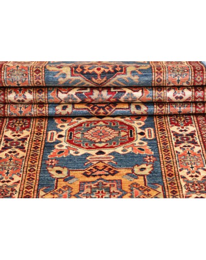 Tappeto Kazak Fine Pakistan marrone 79x407