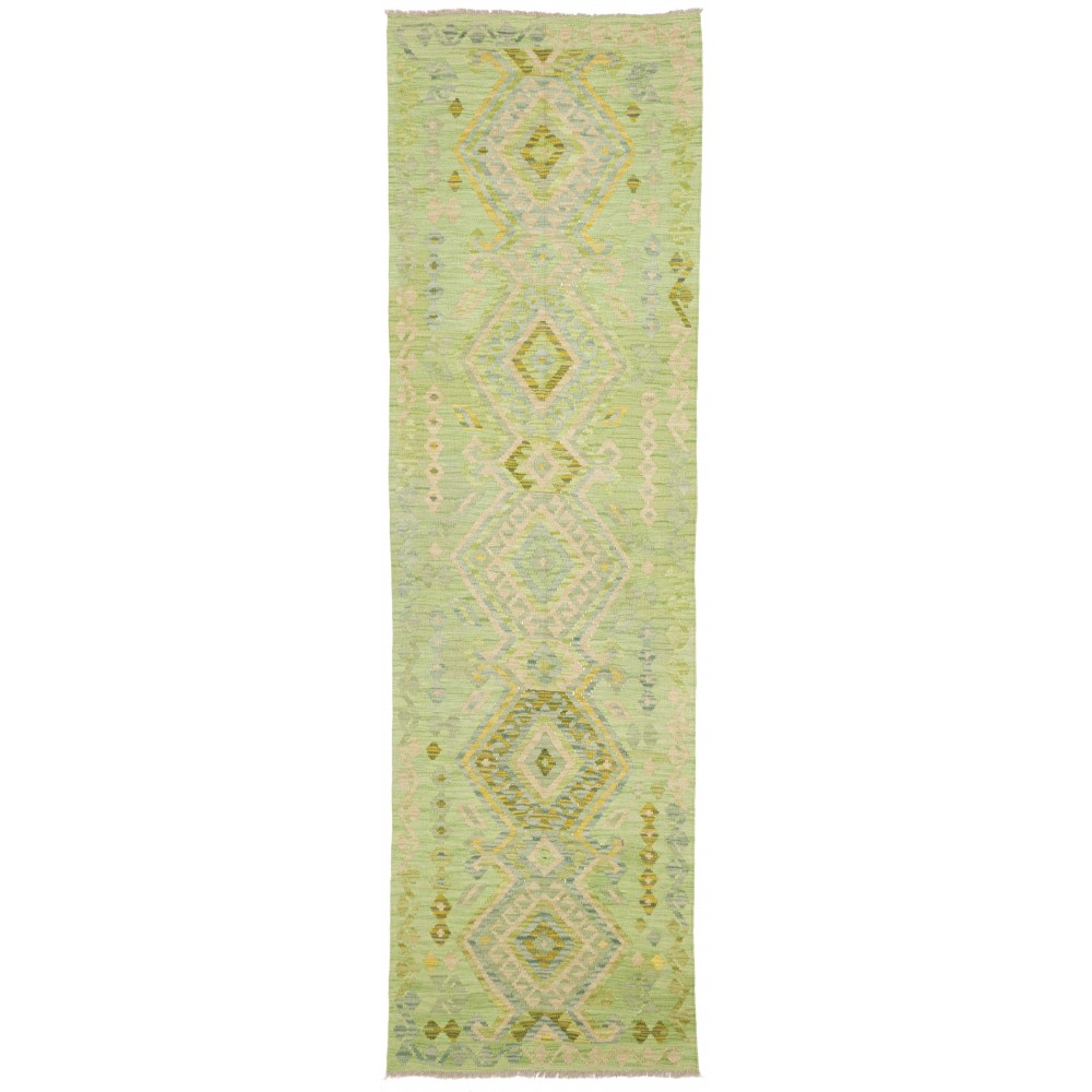 Tappeto Kilim Afghanistan marrone 85x291