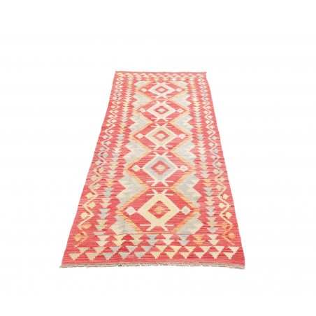 Tappeto Kilim Afghanistan marrone rosso 74x243