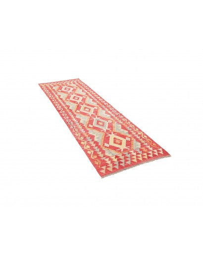 Tappeto Kilim Afghanistan marrone rosso 74x243