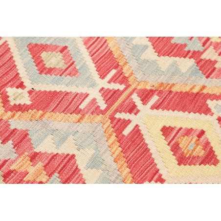 Tappeto Kilim Afghanistan marrone rosso 74x243