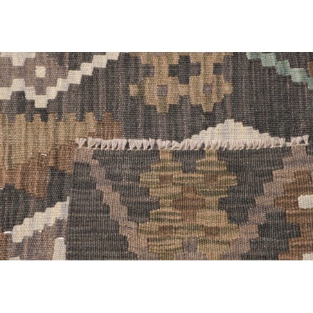 Tappeto Kilim Afghanistan azzurro 63x197