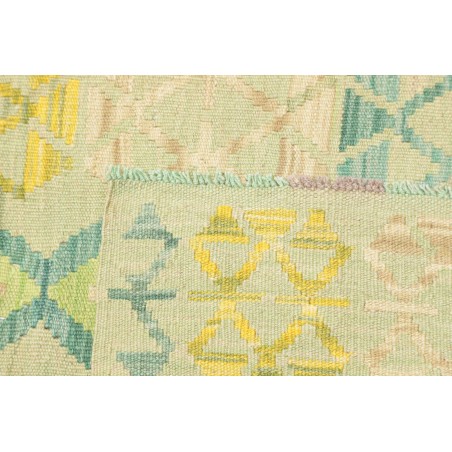 Tappeto Kilim Afghanistan beige giallo 76x235