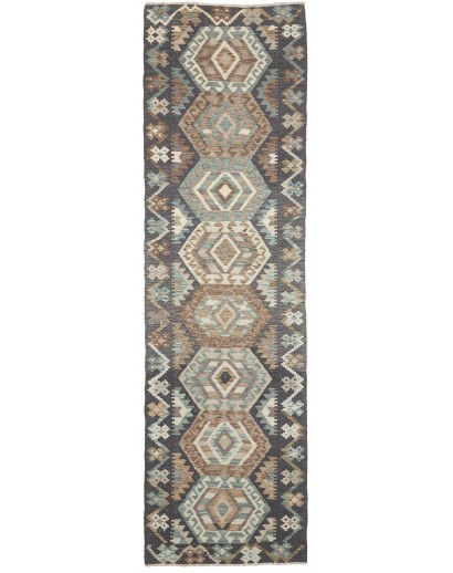 Tappeto Kilim Afghanistan bianco 84x290