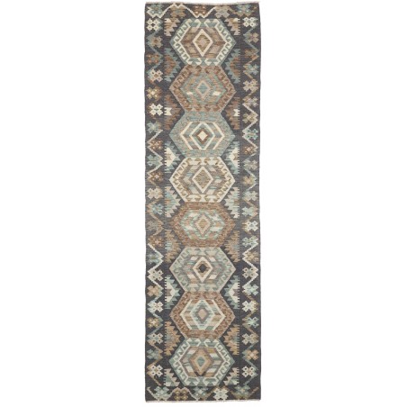 Tappeto Kilim Afghanistan bianco 84x290