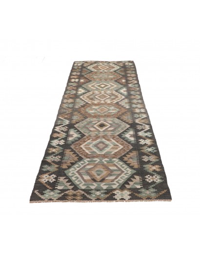 Tappeto Kilim Afghanistan bianco 84x290