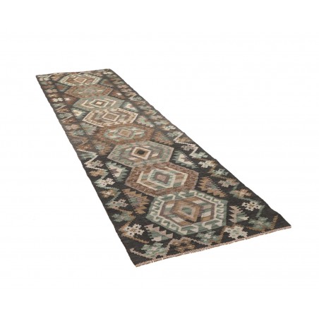 Tappeto Kilim Afghanistan bianco 84x290