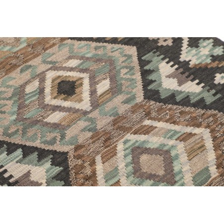 Tappeto Kilim Afghanistan bianco 84x290