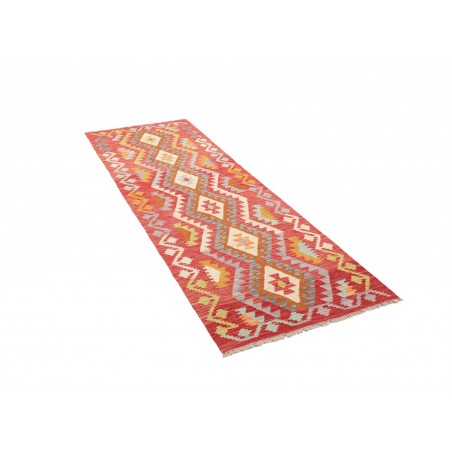 Tappeto Kilim Afghanistan rosso 81x249