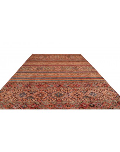 Tappeto Samarkand Pakistan marrone bianco 302x415