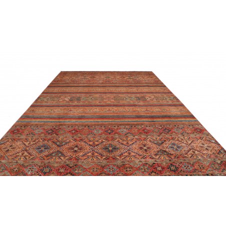 Tappeto Samarkand Pakistan marrone bianco 302x415