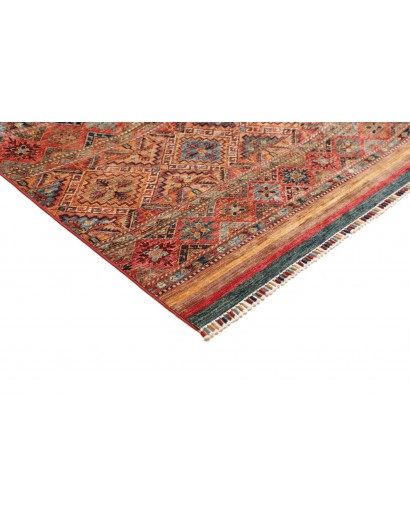 Tappeto Samarkand Pakistan marrone bianco 302x415