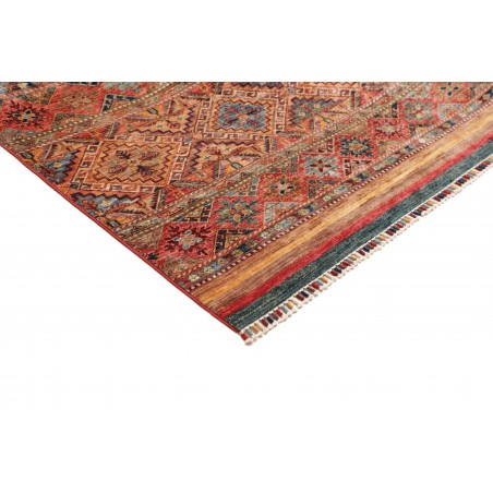 Tappeto Samarkand Pakistan marrone bianco 302x415