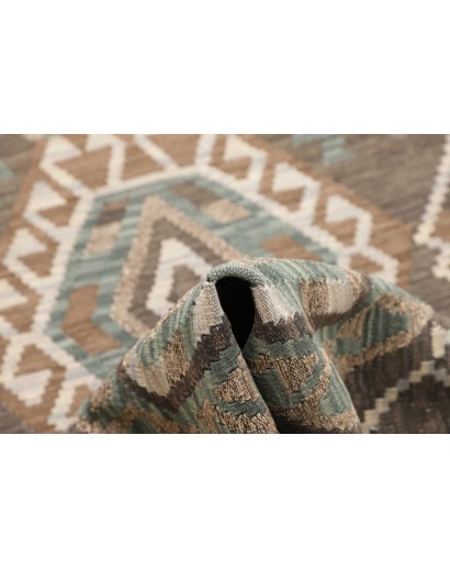 Tappeto Kilim Afghanistan bianco 86x290