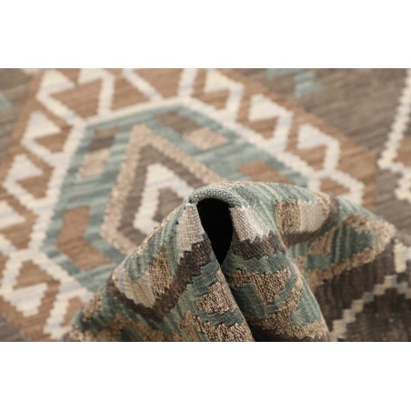 Tappeto Kilim Afghanistan bianco 86x290