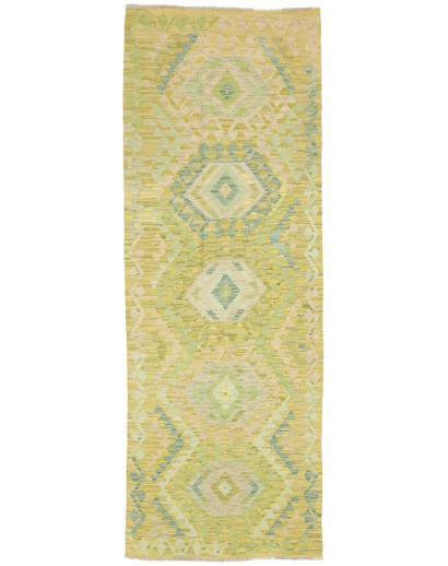 Tappeto Kilim Afghanistan marrone giallo 82x238