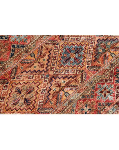 Tappeto Samarkand Pakistan marrone bianco 302x415