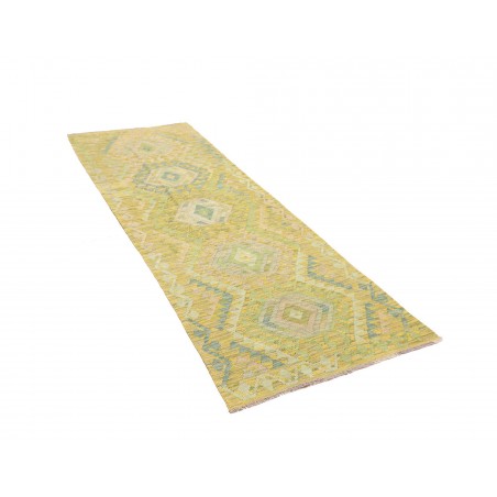 Tappeto Kilim Afghanistan marrone giallo 82x238