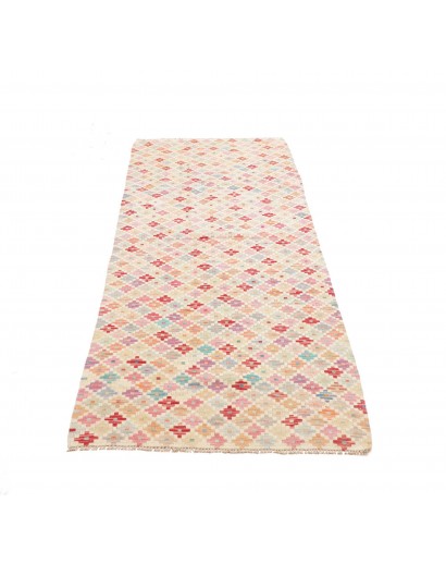 Tappeto Kilim Afghanistan bianco 79x238