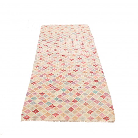 Tappeto Kilim Afghanistan bianco 79x238