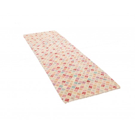 Tappeto Kilim Afghanistan bianco 79x238