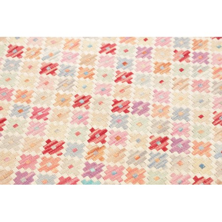 Tappeto Kilim Afghanistan bianco 79x238